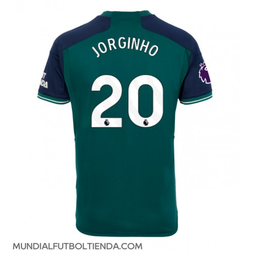 Camiseta Arsenal Jorginho Frello #20 Tercera Equipación Replica 2023-24 mangas cortas